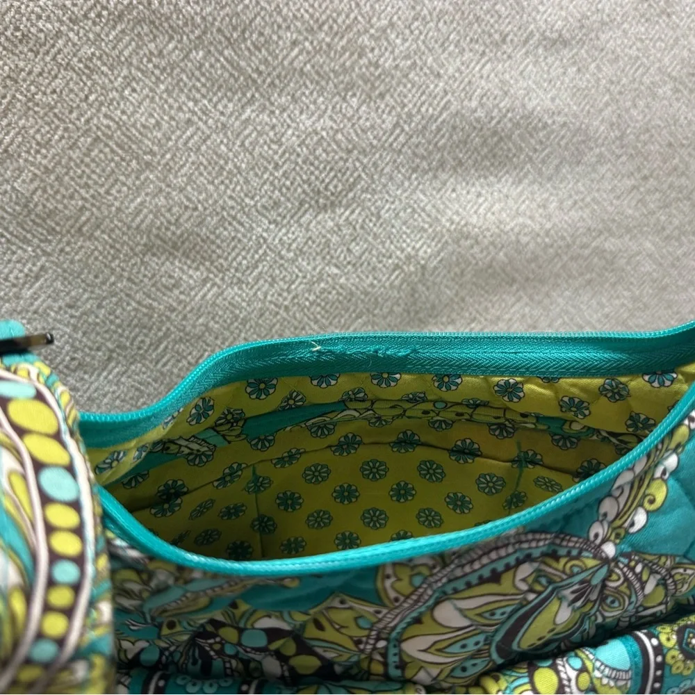 Vera Bradley Green Paisley Shoulder Bag - Picture 5 of 5
